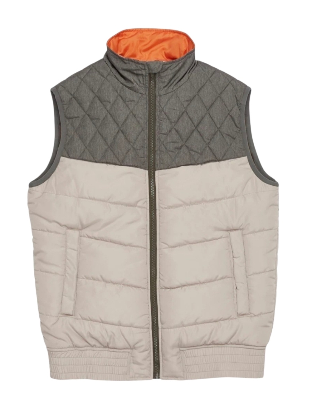 Boston Traders The Austin Puffer Vest Color Forest Night Quilted Insulated